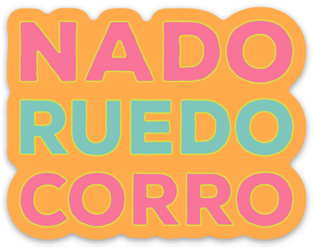 Nado Ruedo Corro - Miami Edition Sticker
