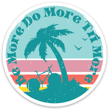 Beach Ride Sticker