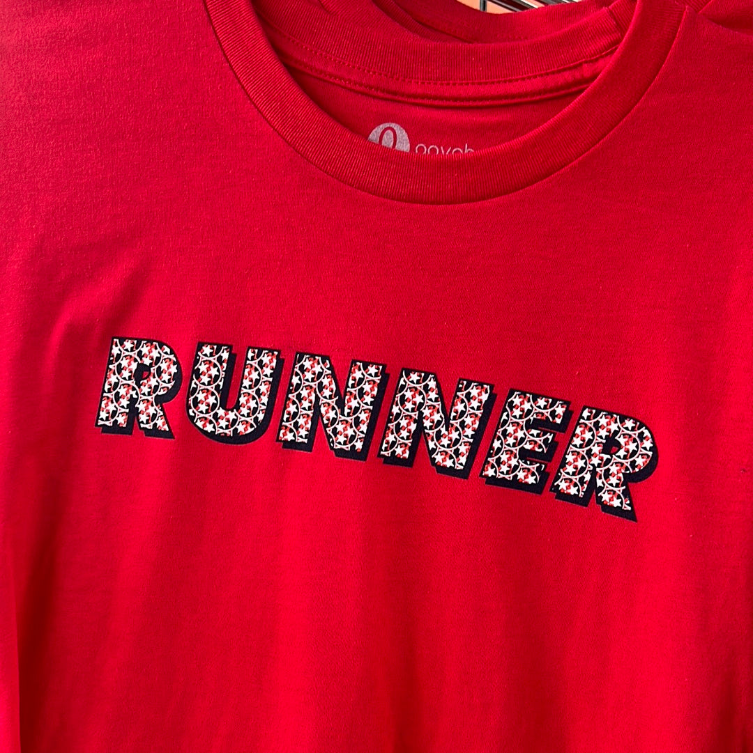 Runner Tri Star Pattern Triblend Shirt