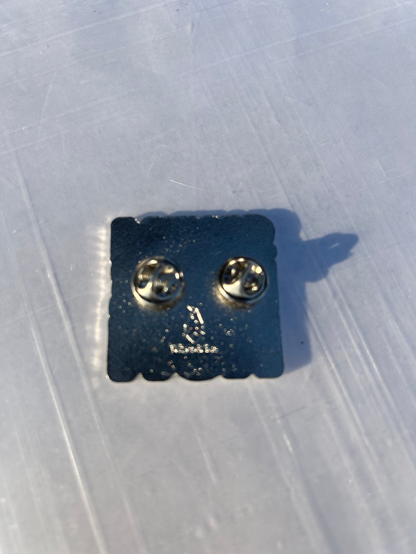 Endless Summer Swim Bike Run metallic Pin