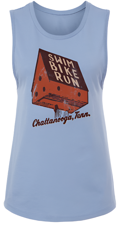 Vintage Chattanooga Swim Bike Run Women's Tank