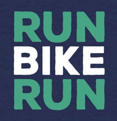 Run Bike Run Shirt Sleeve Shirt
