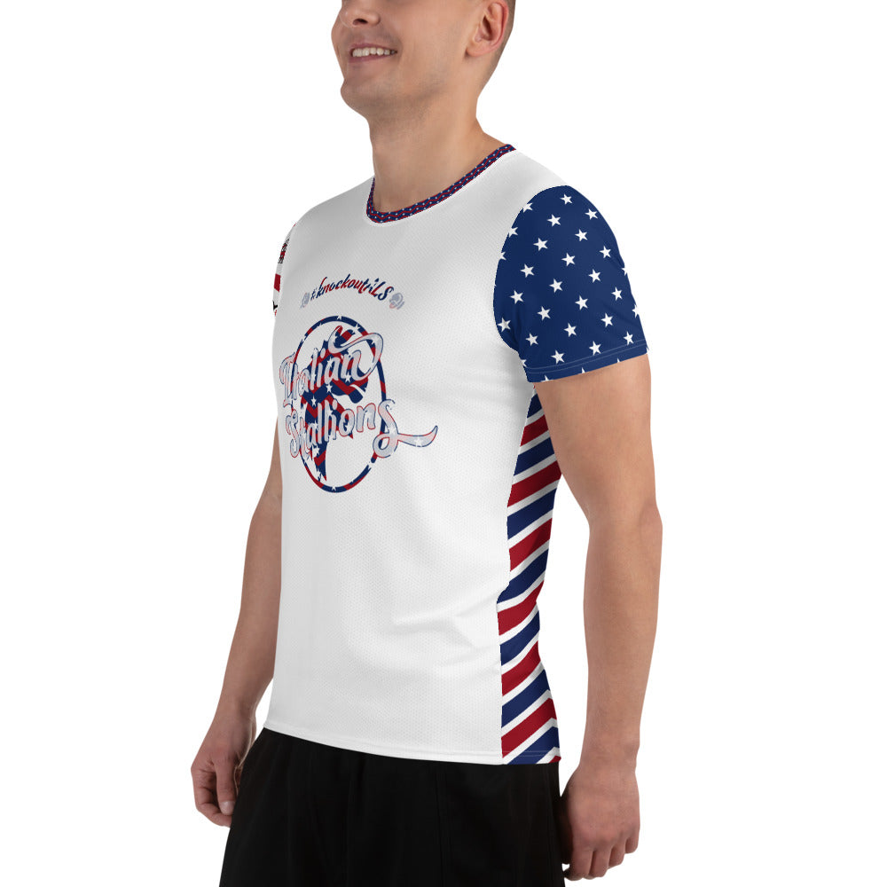 Knockout ALS Red White and Boom Race Shirt