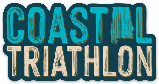 Coastal Alabama Triathlon Sticker