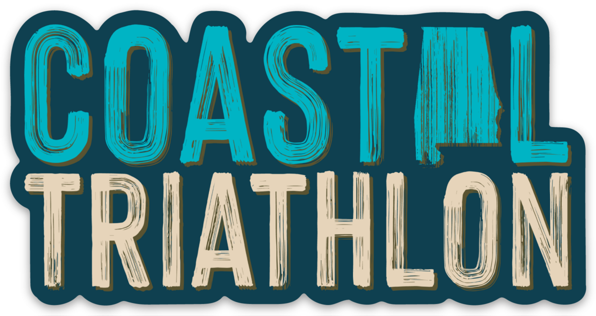 Coastal Alabama Triathlon Sticker