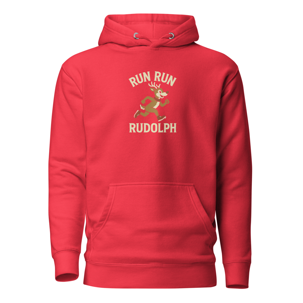Run Run Rudolph Classic Unisex Hoodie