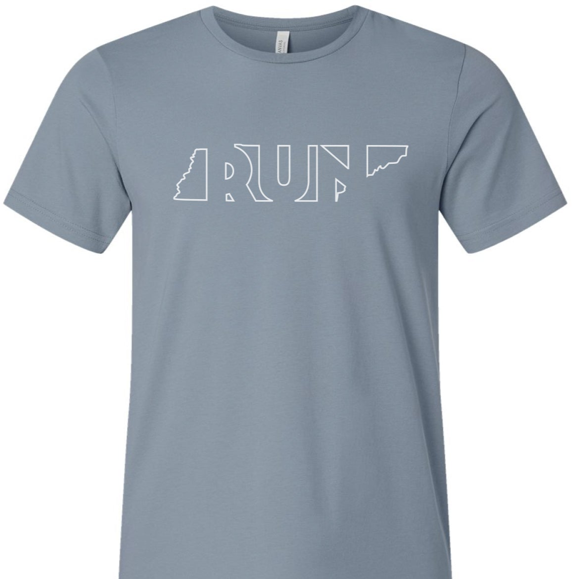 Geometric Run Tennessee Short Sleeve Shirt