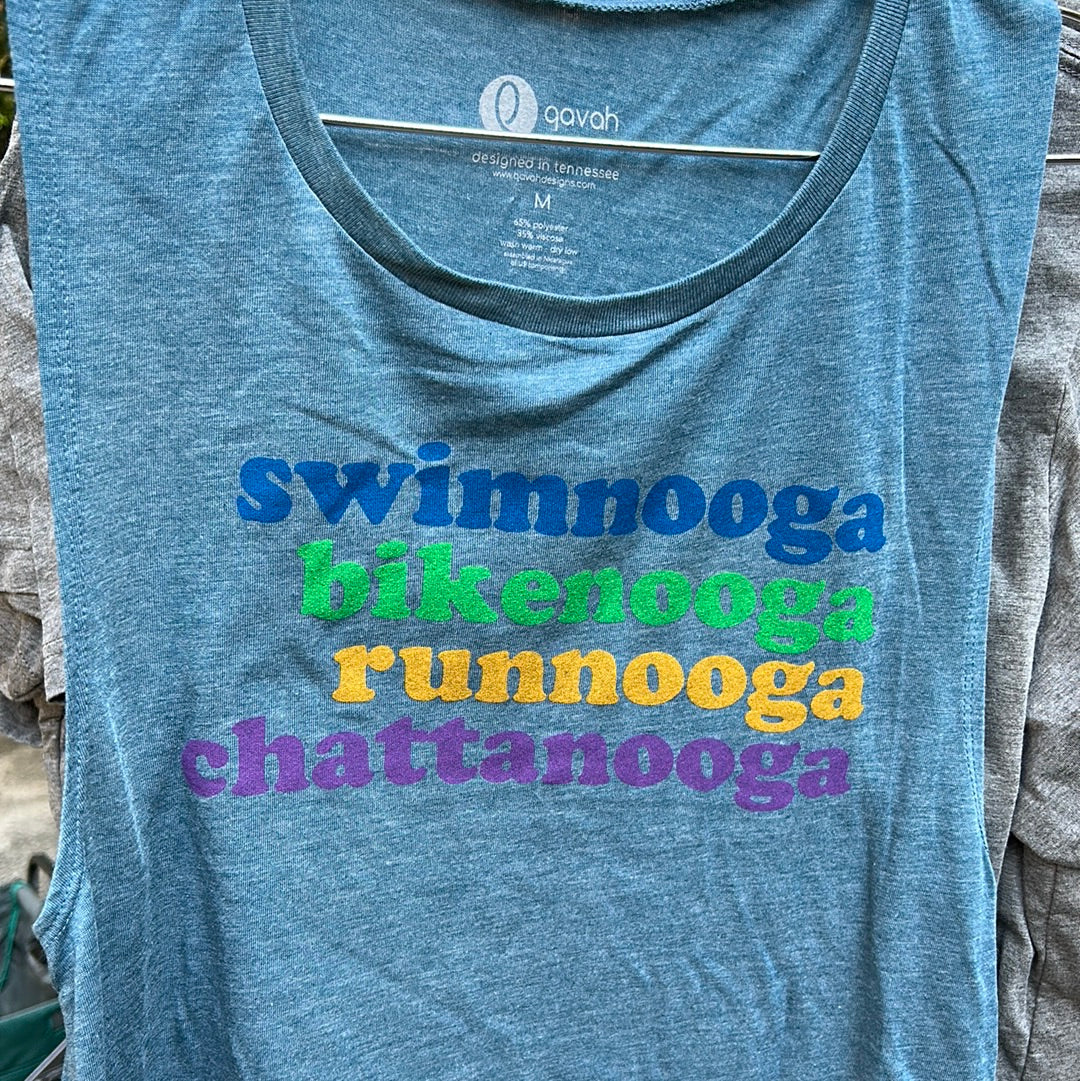TriNooga Chattanooga Triathlon Women’s Muscle Tank