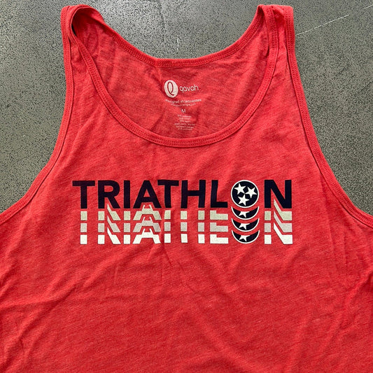 Tennessee Tri-Star Repeating Triathlon Women's Muscle Tank