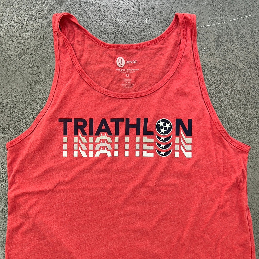 Tennessee Tri-Star Repeating Triathlon Women's Muscle Tank