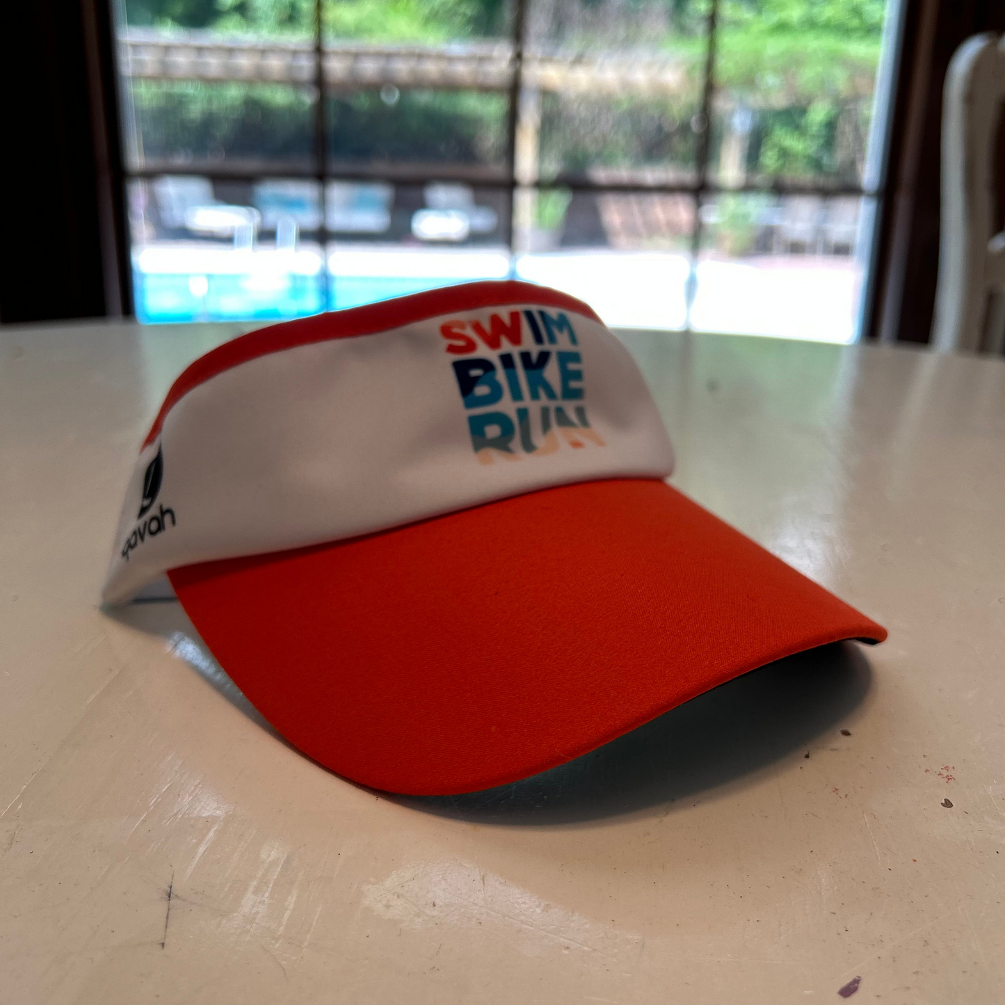 Endless Summer Swim Bike Run Visor