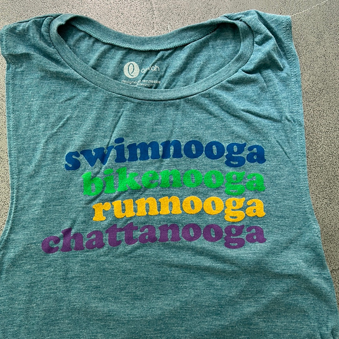 TriNooga Chattanooga Triathlon Women’s Muscle Tank