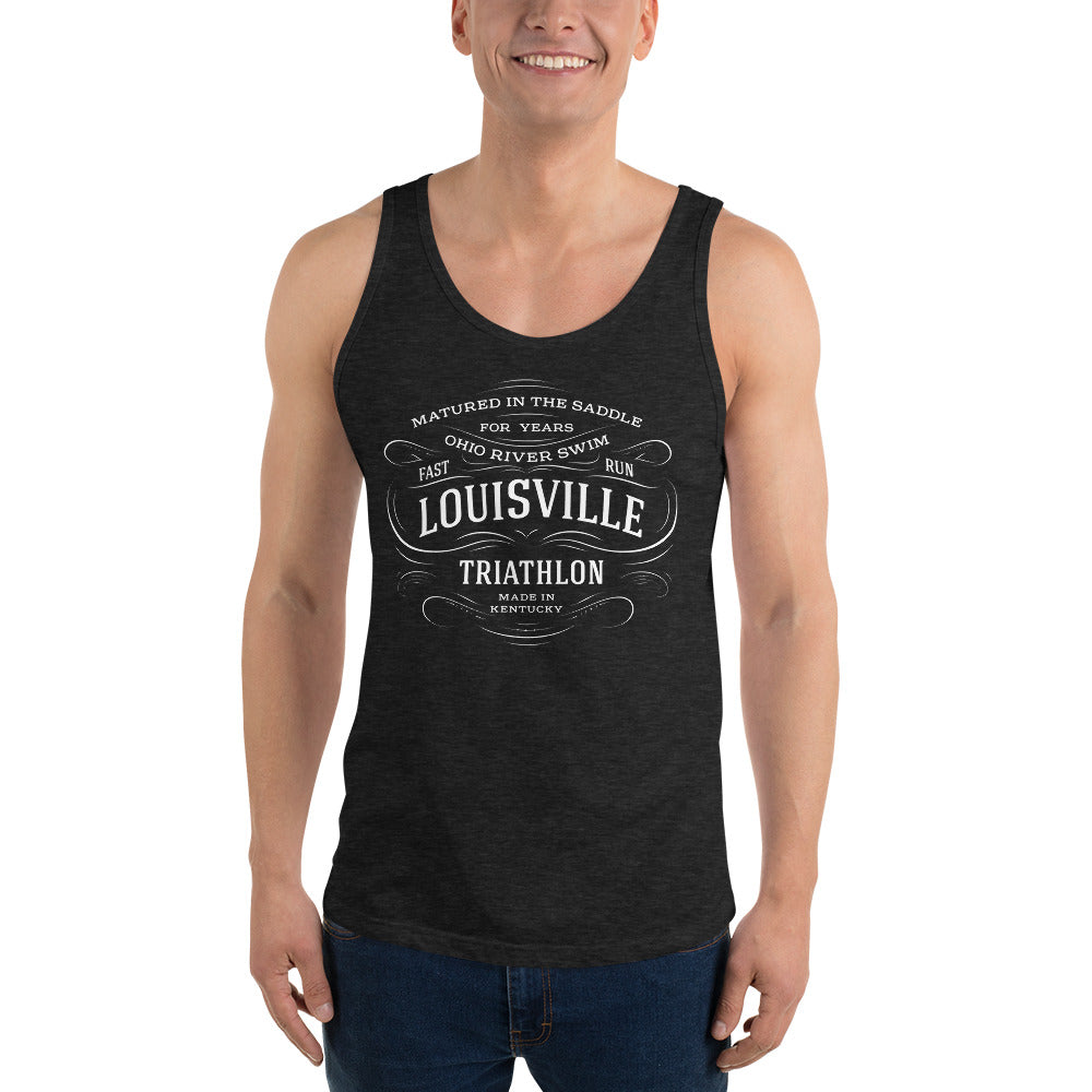 Louisville Triathlon Bourbon Whiskey Unisex Tank Top