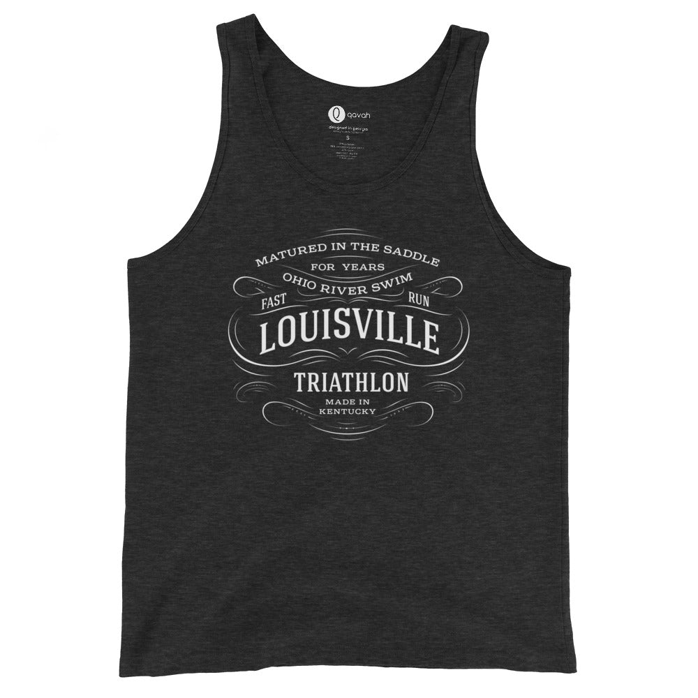 Louisville Triathlon Bourbon Whiskey Unisex Tank Top