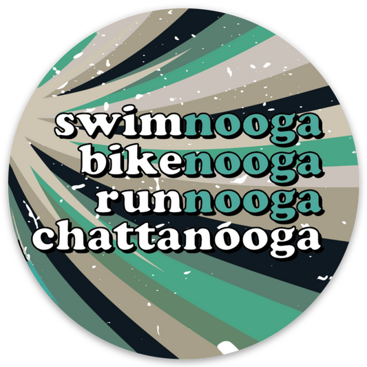 TriNooga Chattanooga Sticker