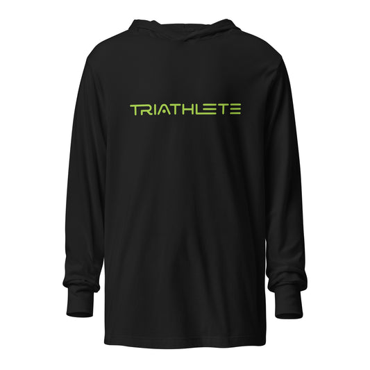 Ready For Takeoff Triathlete Hooded long-sleeve tee