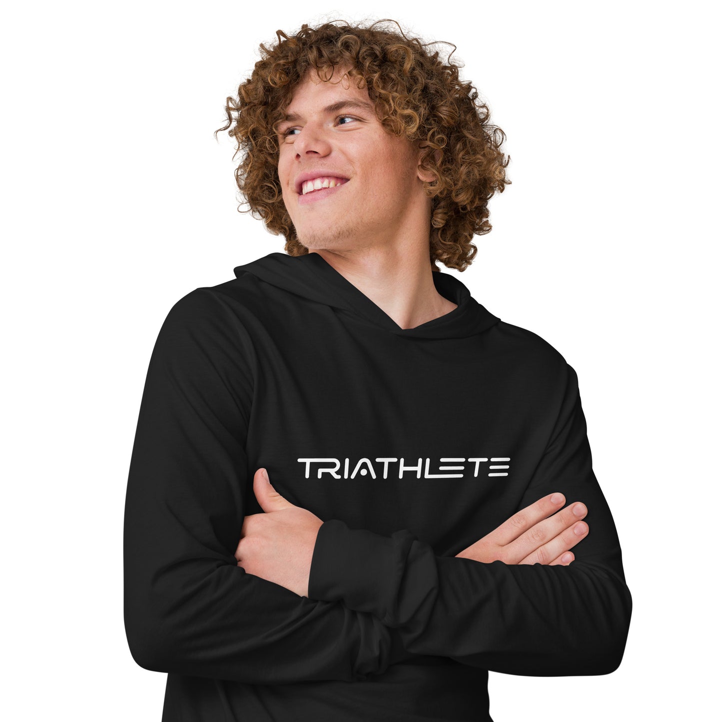 Ready For Takeoff Triathlete Hooded Long-Sleeve Shirt