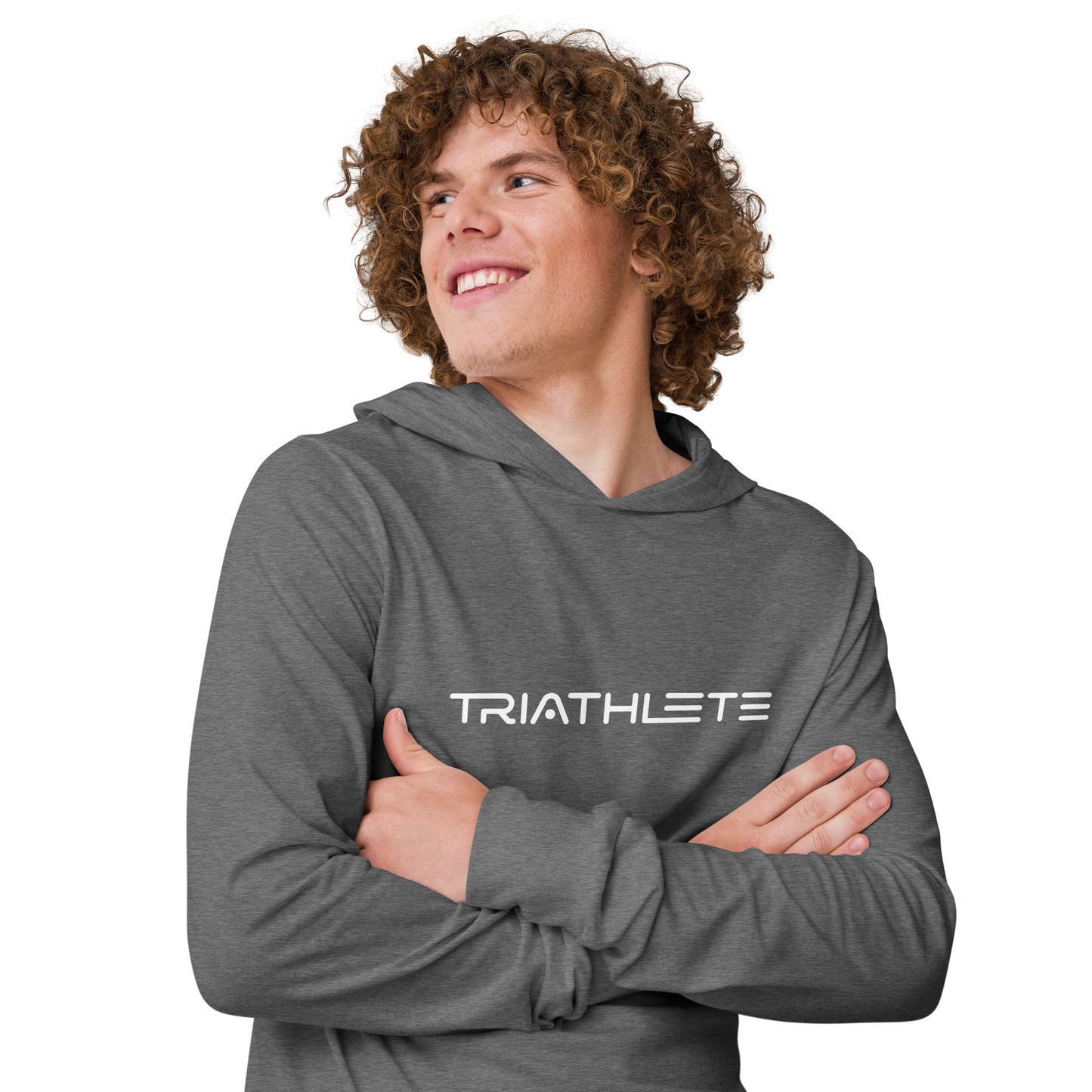 Ready For Takeoff Triathlete Hooded Long-Sleeve Shirt