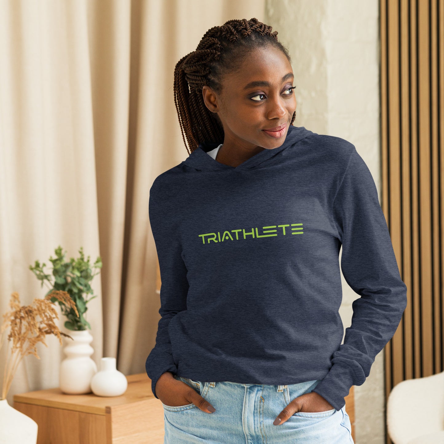 Ready For Takeoff Hooded long-sleeve tee