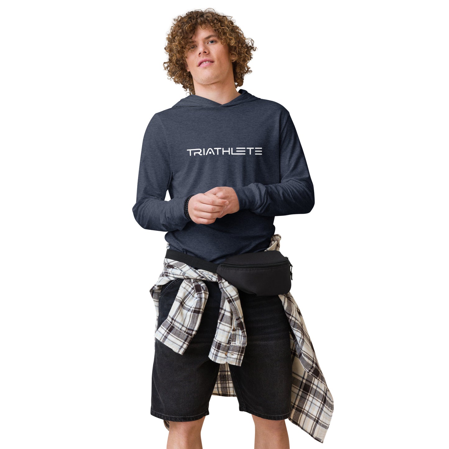 Ready For Takeoff Triathlete Hooded Long-Sleeve Shirt