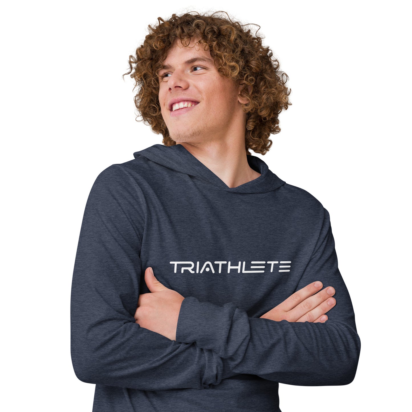 Ready For Takeoff Triathlete Hooded Long-Sleeve Shirt