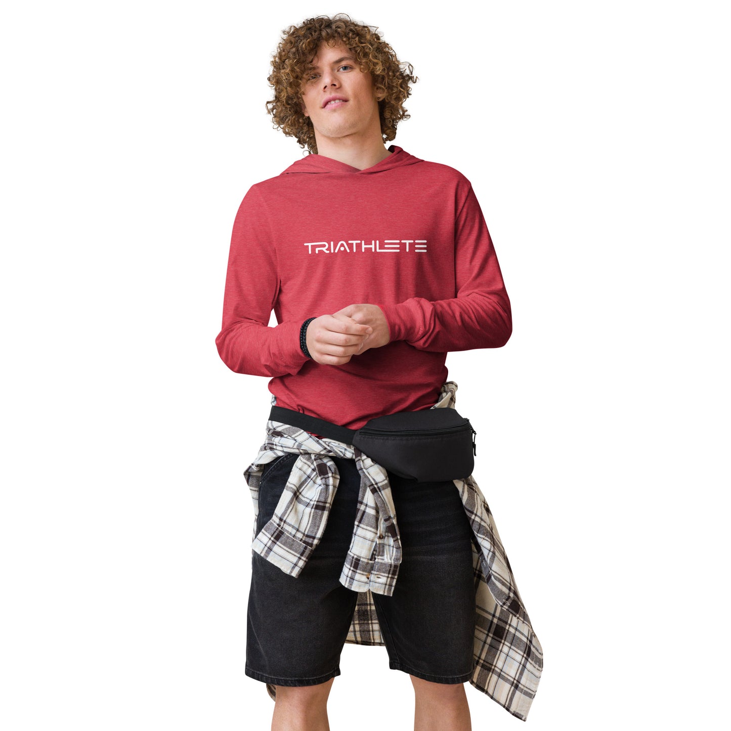 Ready For Takeoff Triathlete Hooded Long-Sleeve Shirt