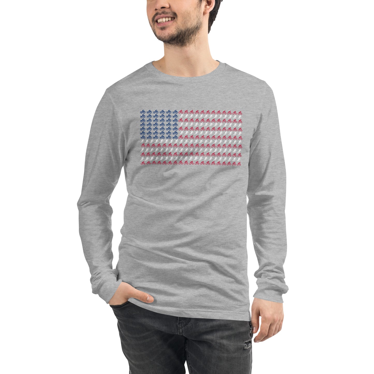 Triathlete Patriot Long Sleeve Shirt