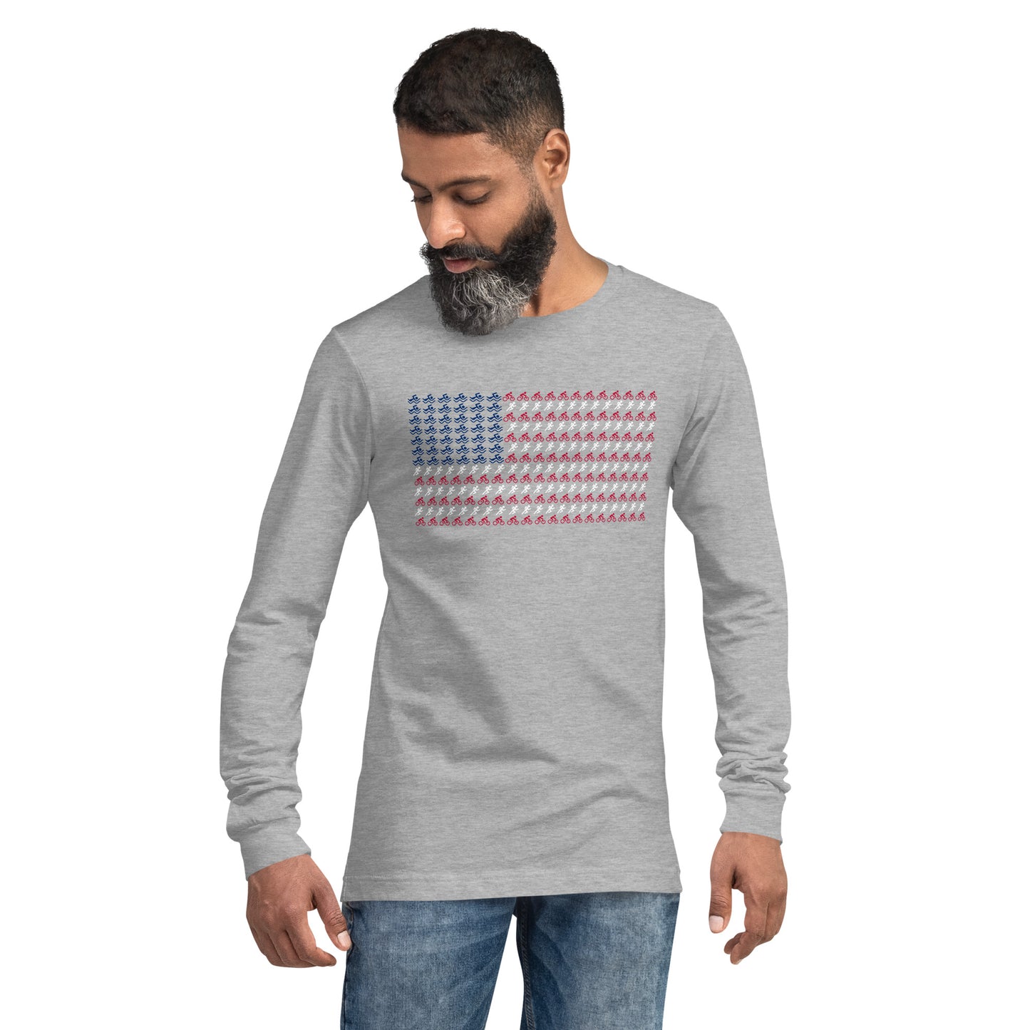 Triathlete Patriot Long Sleeve Shirt