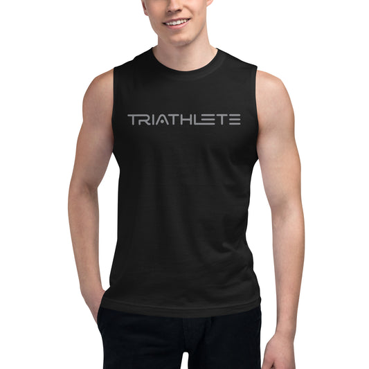 Triathlete Ready for Takeoff Muscle Shirt