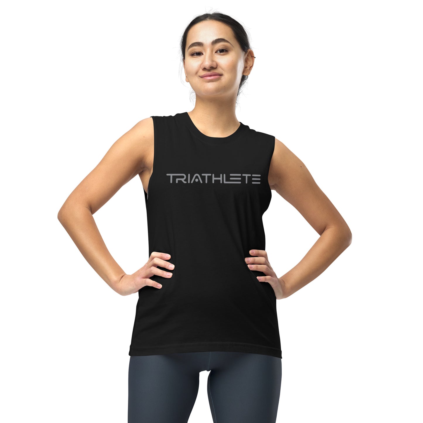 Triathlete Ready for Takeoff Muscle Shirt