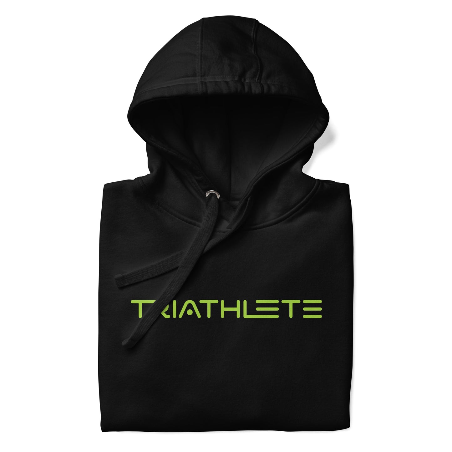 Ready for Takeoff Triathlete Unisex Hoodie - Lime Green