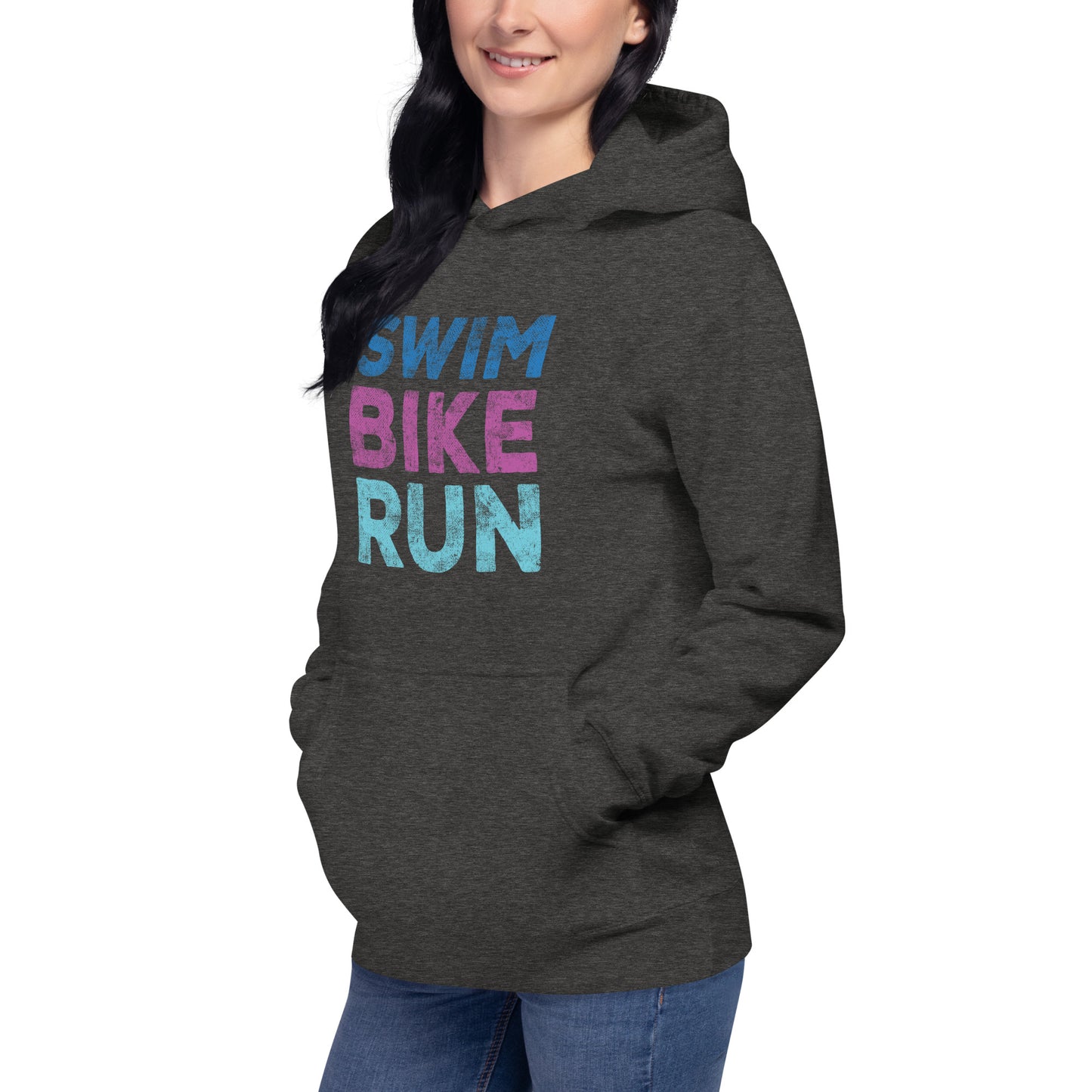 East Tennessee Women's Triathlon Club Swim Bike Run Hoodie