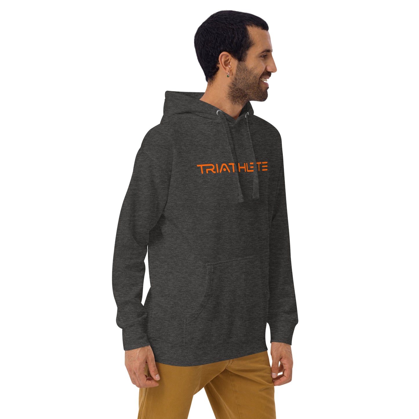 Ready for Takeoff Triathlete Unisex Hoodie - Orange