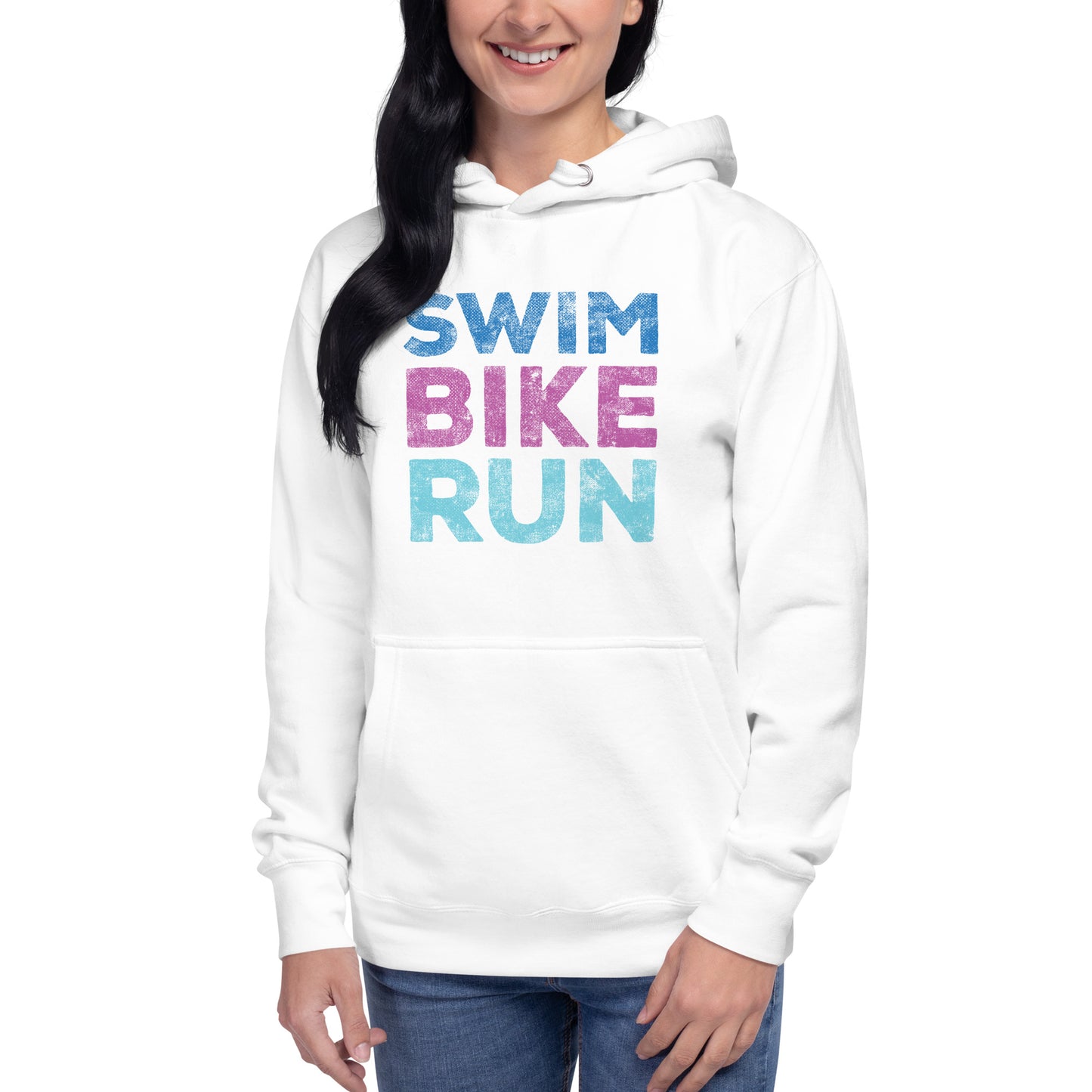 East Tennessee Women's Triathlon Club Swim Bike Run Hoodie