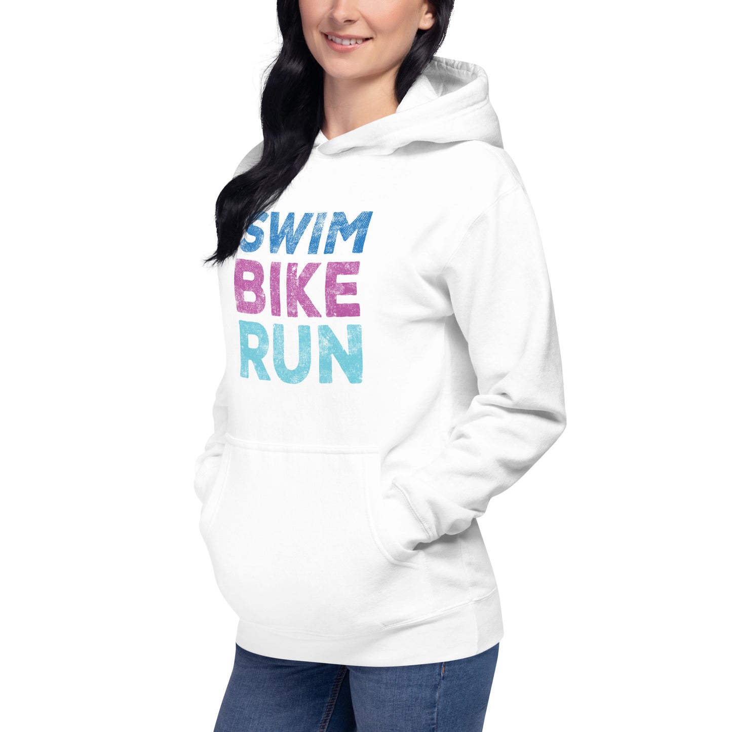 East Tennessee Women's Triathlon Club Swim Bike Run Hoodie