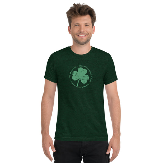 The John Treacy Principles of Running Shamrock Short Sleeve Shirt