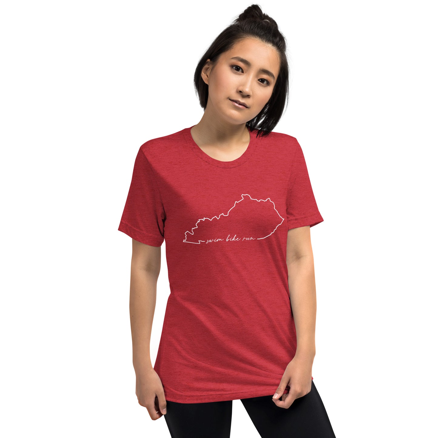Kentucky Swim Bike Run Script Shirt