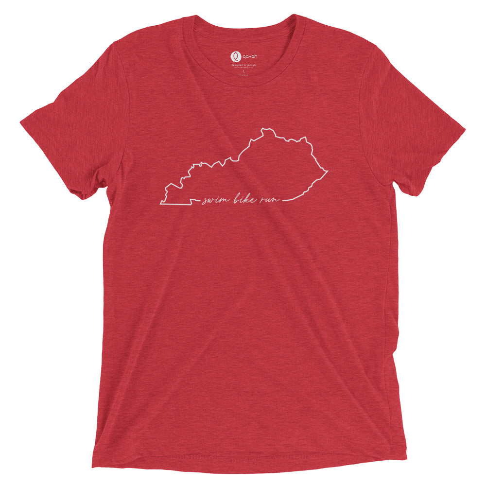 Kentucky Swim Bike Run Script Shirt
