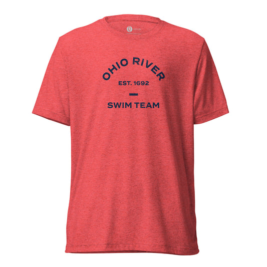 Ohio River Swim Team retro tri-blend shirt