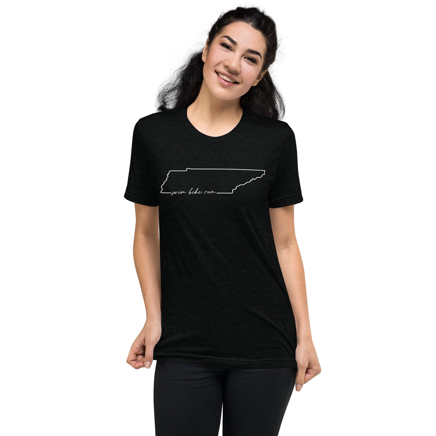Tennessee Swim Bike Run Script Shirt