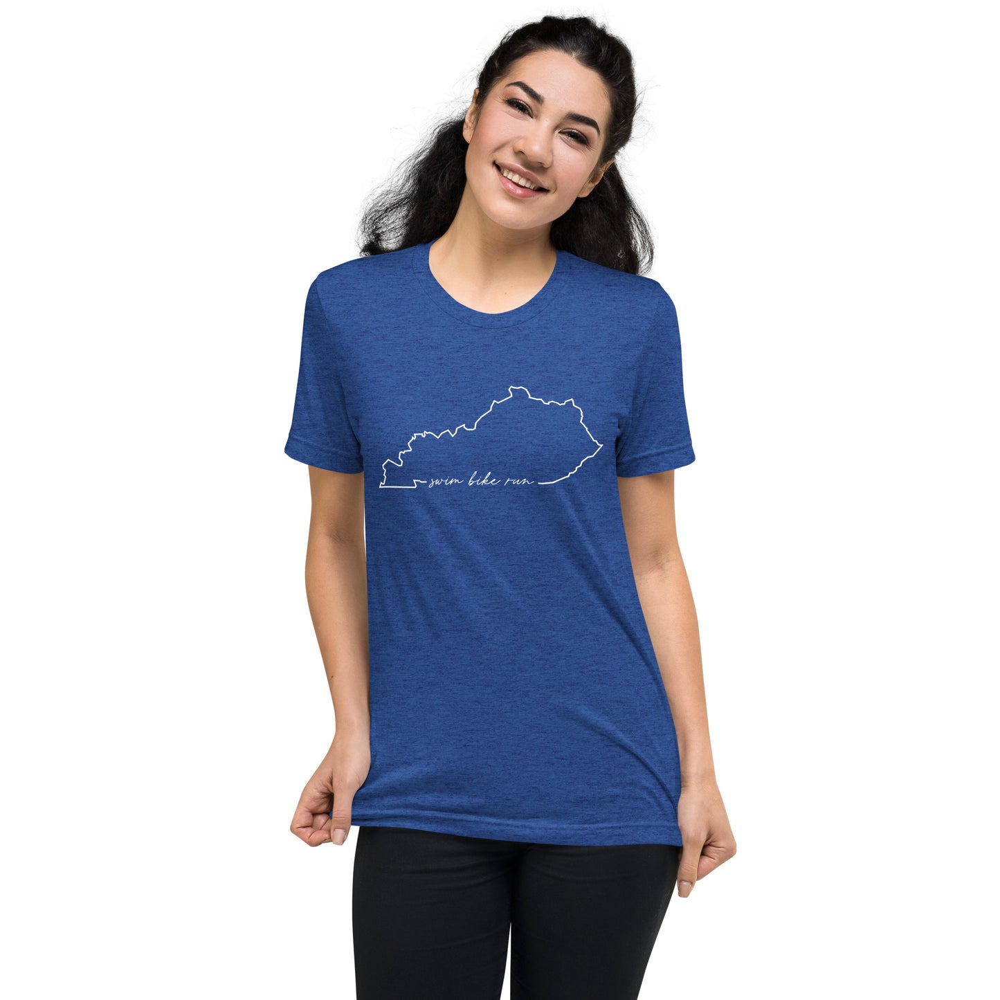 Kentucky Swim Bike Run Script Shirt