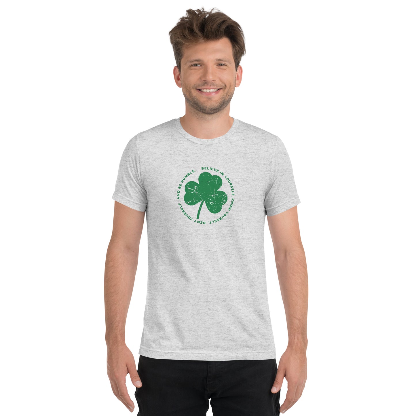 The John Treacy Principles of Running Shamrock Short Sleeve Shirt