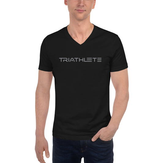 Triathlete Ready for Takeoff V-Neck Shirt