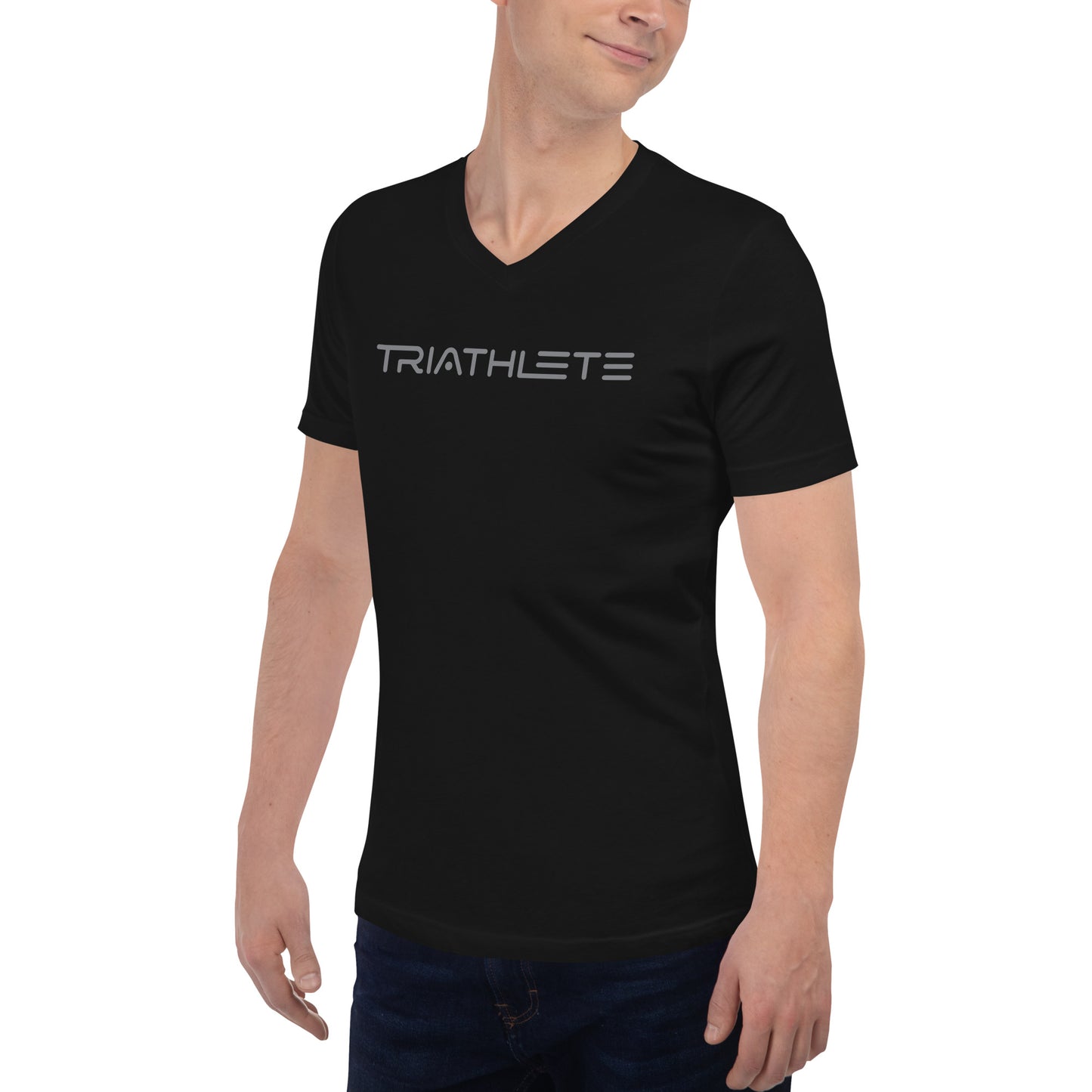 Triathlete Ready for Takeoff V-Neck Shirt