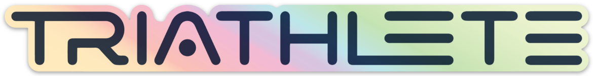 Triathlete Ready for Takeoff Sticker