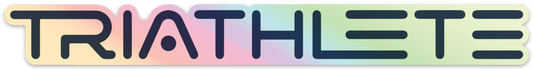 Triathlete Ready for Takeoff Sticker