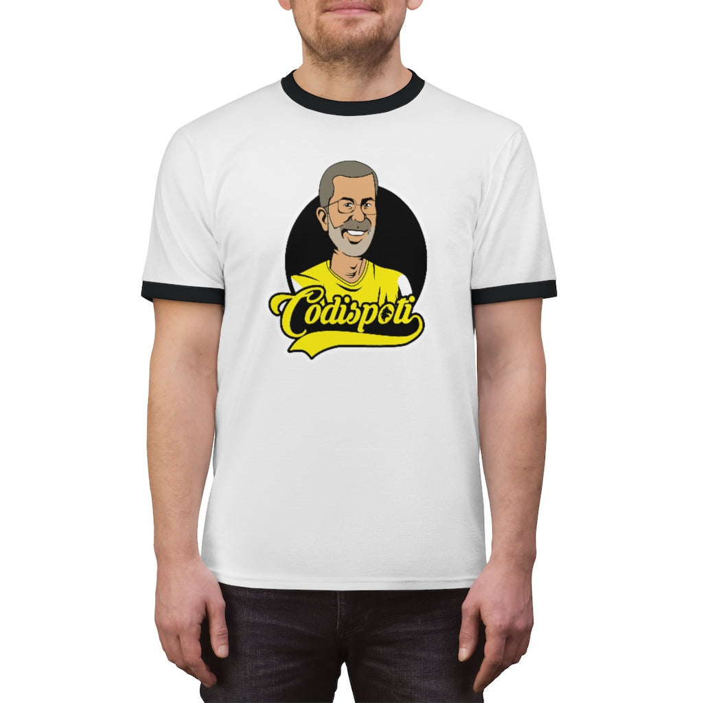 Codispoti Unisex Ringer Tee
