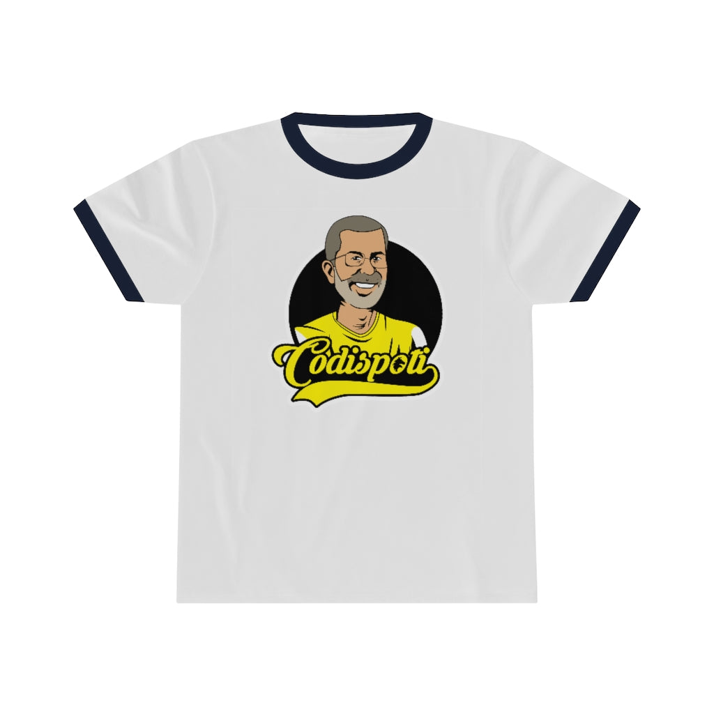 Codispoti Unisex Ringer Tee
