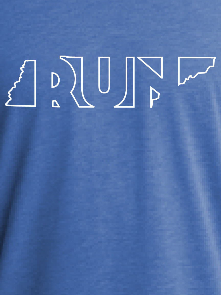 Geometric TN Tri-blend Raglan Long Sleeve Shirt