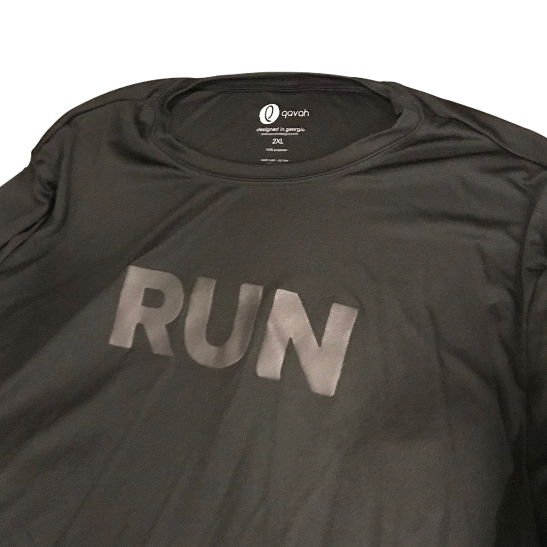 Run Monochrome Long Sleeve Athletic Shirt